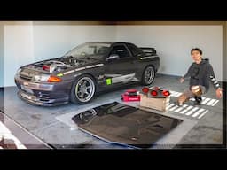 Cleaning up my Skyline GT-R!