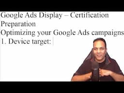 Optimizing Google Ads Campaign | | Google Ads Display course 2022 in Hindi Urdu lesson 7