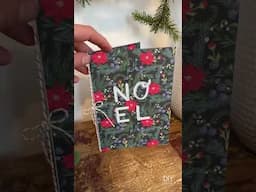 Easy Modern DIY Christmas Card #shorts