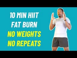 Blast Fat Away with 10 Minutes of High Intensity Interval Training Standing!