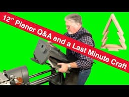 🔥 12" Shopsmith Planer Q&A and a QUICK Last Minute Christmas Gift (Member-only content in 1 Week!) 🔥