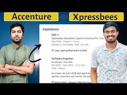 Switch from Accenture to SDE1 at Xpressbees after 9 Months of Gap | Interview Experience of JAVA SDE