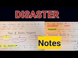 What is disaster | Disaster and its types | Disaster , types of disaster , management of disaster