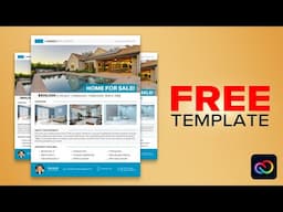 Free Real Estate Flyer Template - Easy To Edit & Print