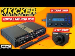 KICKER LX1200.5 First Look and Amp Dyno Test