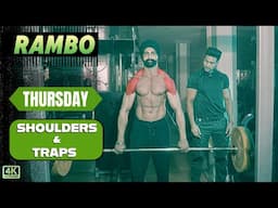 THURSDAY - Shoulders & Traps (RAMBO) - Lean Muscle Program by Guru Mann (FT. Baj Gill)