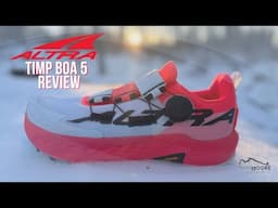 Altra Timp 5 BOA Preview: The Ultimate Dialed-In Fit