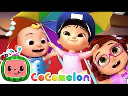 Wheels On The Bus(Cece's Pretend Play Version)| CoComelon 🍉 | Nursery Rhymes