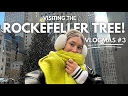 Visiting the Rockefeller Tree in NYC! | Vlogmas #3