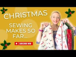 Christmas sewing projects 2024  | latest sewing makes  | Christmas gift ideas 2024