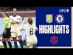 Aston Villa Women 0-1 Chelsea Women | HIGHLIGHTS & MATCH REACTION | WSL 24/25