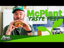 McPlant Taste Test OR vegan goes to McDonalds for the first time in 6 years - New Plant-Based Burger