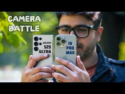 Samsung Galaxy S25 Ultra vs iPhone 16 Pro Max CAMERA COMPARISON