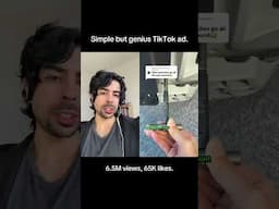 Simple but Genius Tiktok Ad