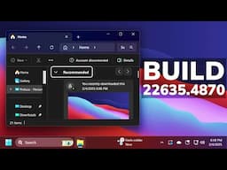 New Windows 11 Build 22635.4870 - New File Explorer Feature, Customize Lock Screen Widgets (Beta)