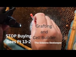 Beekeeping: Stop Buying Bees Pt. 13-2 Cell Builder and Grafting