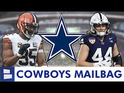 Dallas Cowboys Rumors On Myles Garrett Trade, Garrett Wilson + Draft Tyler Warren & A QB? | Mailbag