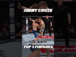 Jimmy Crute Top 3 UFC Finishes #mma #shorts