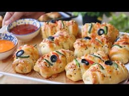 Bakery Style Chicken Cheese Bread ❗️Ramadan Special Non Fried Recipe by (YES I CAN COOK)