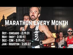 Houston Marathon - 2:20:27 - 4th Marathon in 4 Months | 2:15 Marathon Project E2