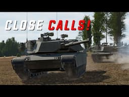 Close Calls in the M1 Abrams! ||    GHPC