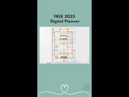 FREE 2025 Digital Planner #shorts