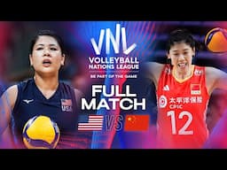 USA 🇺🇸 vs. China 🇨🇳 - 2024 VNL | Full Match - Week 1