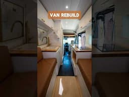 Van Rebuild ✨ A Stunning Transformation #vanlife