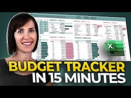 Excel Personal Finance Tracker 101 | Build & Automate Yours in Minutes