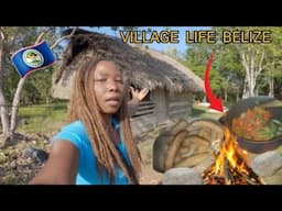 BELIZE VILLAGE LIFE || COOKING APPETIZING LOCAL FOOD