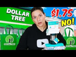 DOLLAR TREE You Better NOT! New Products that Could Increase Prices