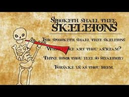 【Bardcore】 Spooketh Shall Thee Skeletons 【utsu】