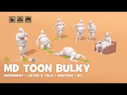 MD Toon Bulky | Fun & Interactive Toon Animations with iClone Motion Director