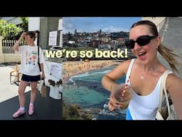 I'm back, Sydney!! | job update, second whv, and future plans? 🇦🇺🪩🥂