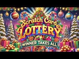 LIVE SCRATCH CARDS: Scratch Card Lottery - Winner Takes ALL 🎉 🍀