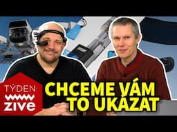 Ukážeme dron DJI Flip, Chytrý zámek Welock a AR headset pro firmy | Týden Živě