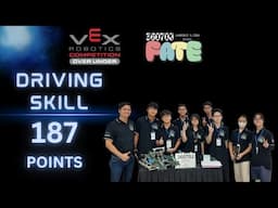 36070J - VRC Over Under - Driving Skill 187 points