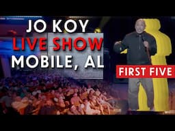 Jo Koy in Mobile, AL 9/26/24 - First 5 Minutes LIVE | Just Being Koy Tour 2024