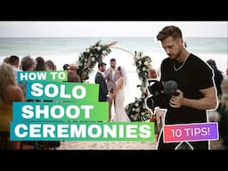 How to Video a Wedding Ceremony by Yourself