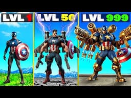 Level 1 CAPTAIN AMERICA to Level 1,000,000,000 CAPTAIN AMERICA in GTA 5