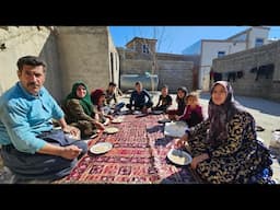 Cooking a Local Lunch with the Skilled Hands of Farideh Khanom and Her Daughter