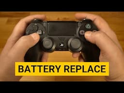 How to Easily Replace Battery - PS4 Controller