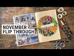 Homeschool Bullet Journal November Flip Through - Secular Homeschool in NYC