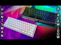 RAZER MINI KEYBOARD SHOWDOWN! Razer Blackwidow V3 Mini vs Huntsman Mini