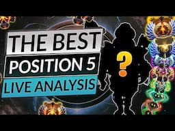 Best Pos. 5 in 7.37e - Massive Impact Tips | Dota 2 Clockwerk 13K MMR Live Analysis