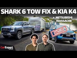 BYD Shark 6 towing issue, Mitsubishi massacre & Kia K4 | The CarExpert Podcast