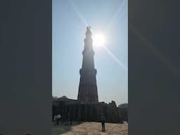 Qutub Minar -  Exploring after ages. #awesome #beautiful #mesmerizing #history #trending #shorts