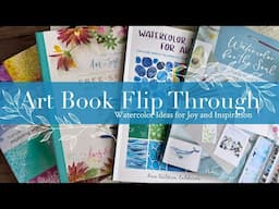 Art Book Flip Through: Watercolor Ideas for Joy and Inspiration