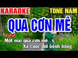 QUA CƠN MÊ Karaoke Nhạc Sống Tone Nam - Mai Phạm Karaoke