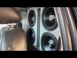 Rebuilding The Tahoe Bass Machine for 25 season part 22 Loading the Subwoofers @slapzaudio